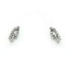  Earrings made of white gold K 14