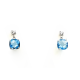  Earrings made of white gold K 14