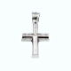 Σταυρός λευκόχρυσος με αμμοβολή Κ 14